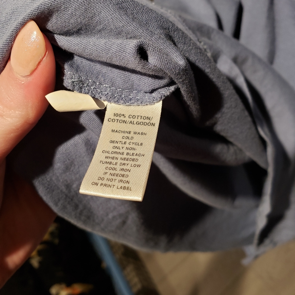 Ann Taylor Loft Long sleeve cotton shirt - Picture 3 of 4